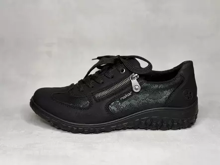 Rieker 59501-00 kävelykenkä - Naisten nauhalliset kävelykengät - 5950100 - 2