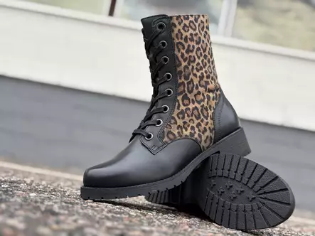 Vintro Brita Leopardo Black maihari - Naisten maiharit - 734LEO - 1