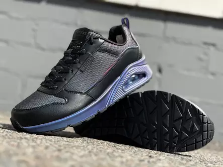 Skechers 177855BKMT Uno Sparkle Lite - Naisten lenkkitossut ja urheilukengät - 177855BKMT - 1