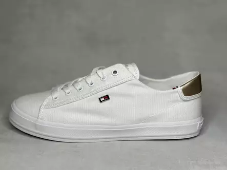 Tommy HilfigerW Vulc Canvas Lace Up - Naisten matalavartiset tennarit - FW08647W - 2